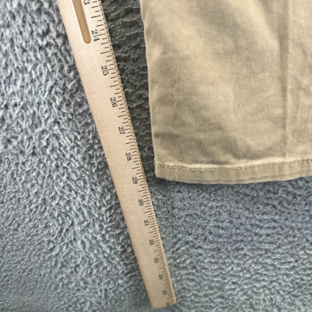 Levi's 511 Pant Boys 16 Brown Cotton‎ Chino Straight Ankle Slim Preppy Stretch